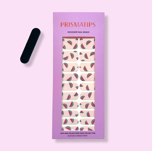 Watermelon Splash Nail Wraps