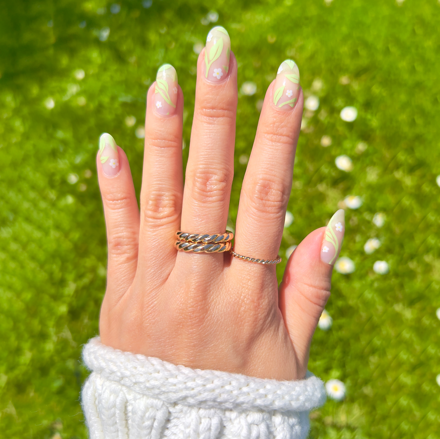 Garden Delight Nail Wraps
