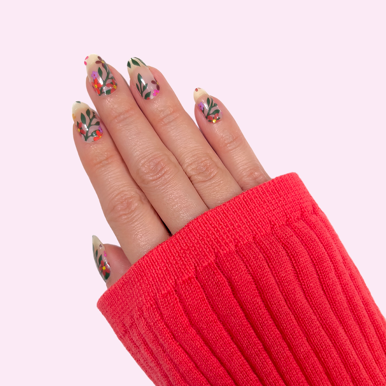 Berry Blossom Nail Wraps