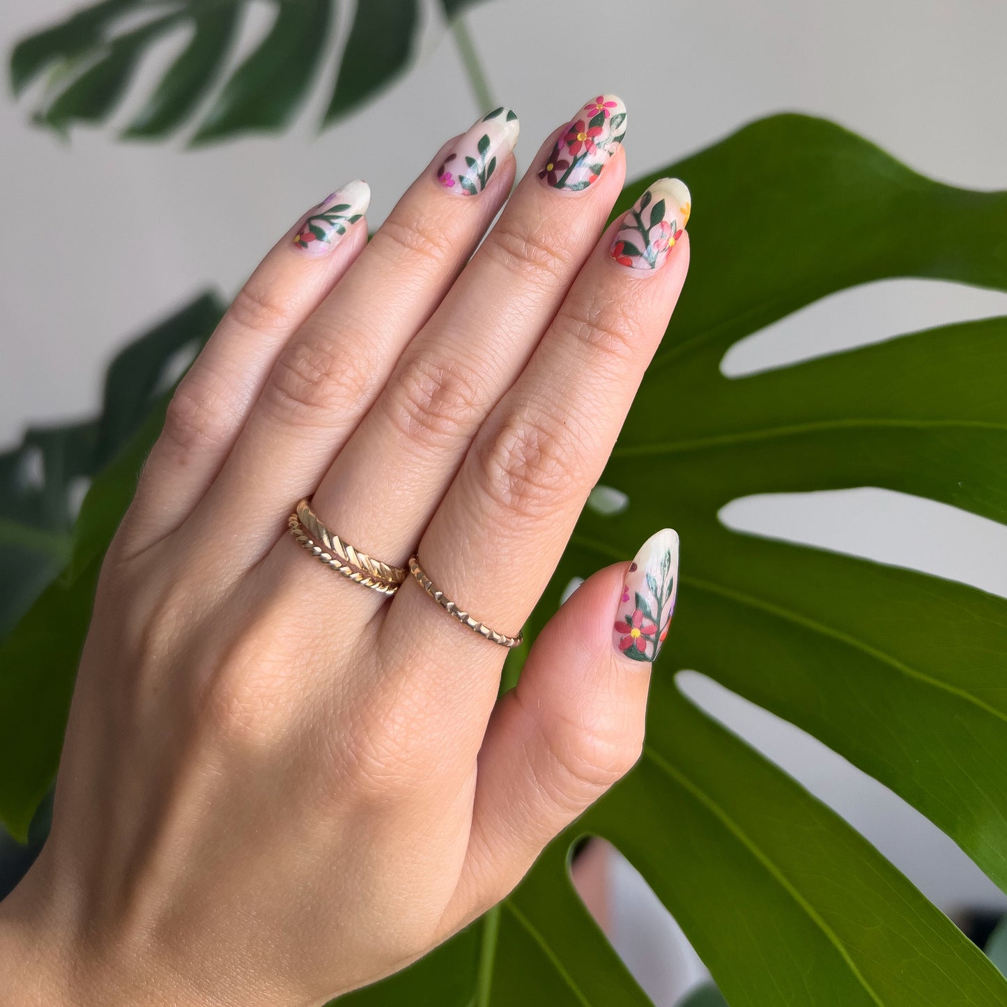 Berry Blossom Nail Wraps