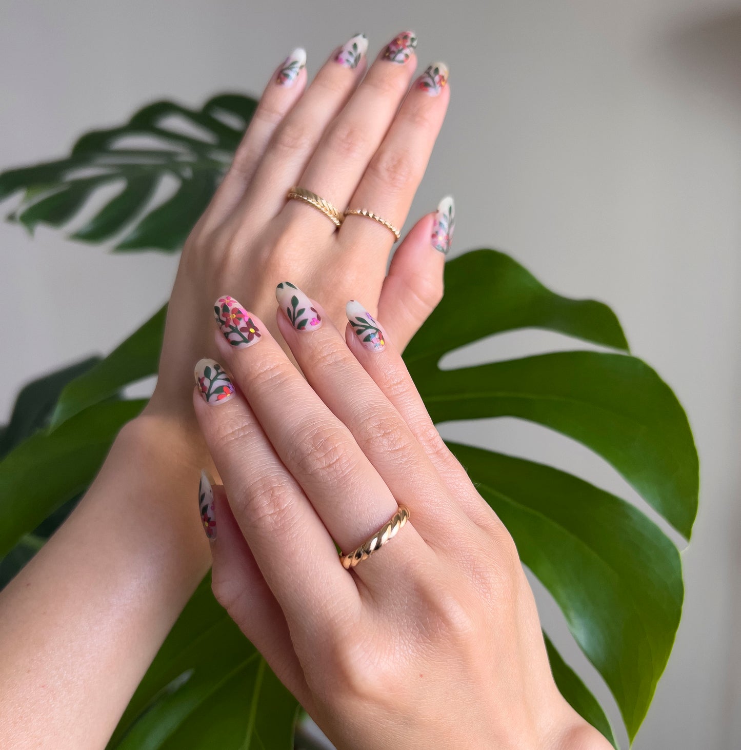 Berry Blossom Nail Wraps